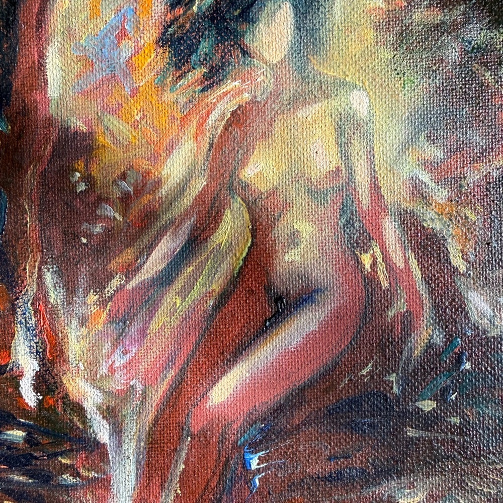 Original Nude Art, Oil on canvas - Picture 4 of 6